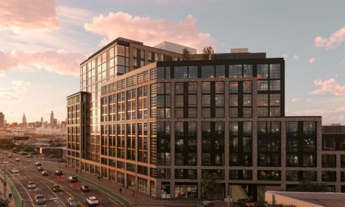 a large building with many windows